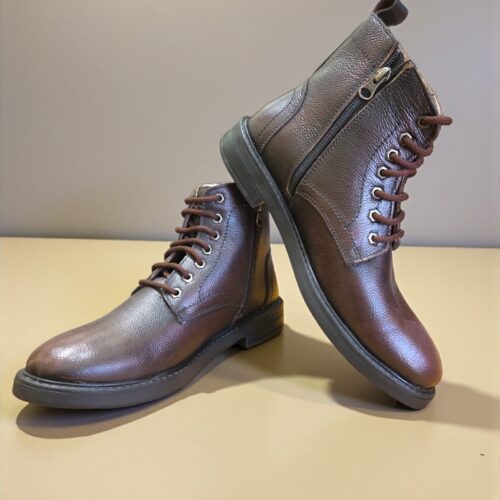 ZARA Brown leather boots